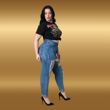 Load image into Gallery viewer, Plus size Denim Jeans
