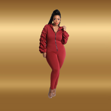 Load image into Gallery viewer, Lady in Red Jumpsuit
