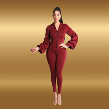 Load image into Gallery viewer, Lady in Red Jumpsuit
